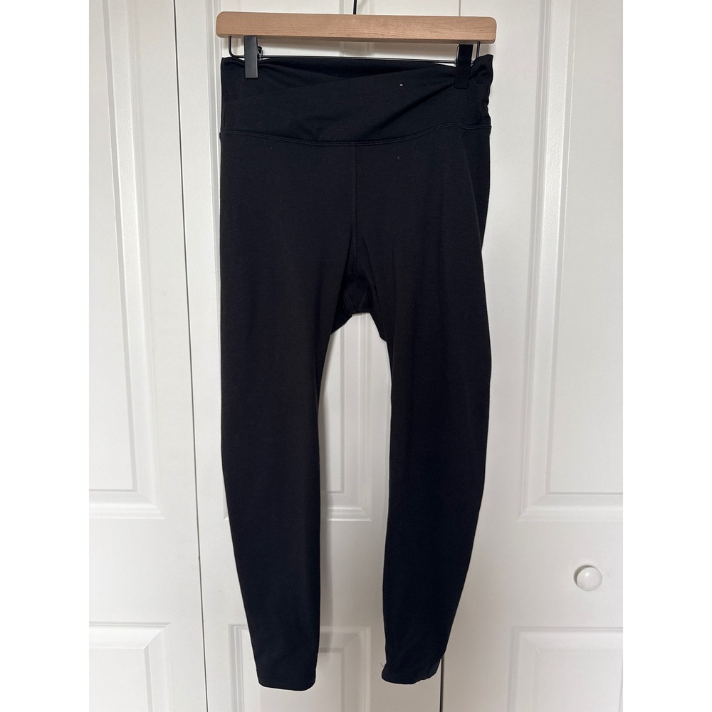 Old Navy CloudComfy Extra High-Rise Crossover Leggings Black Medium Athleisure
